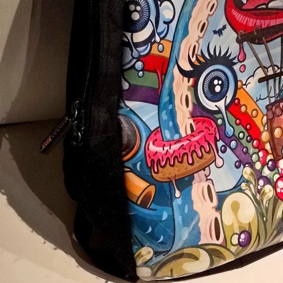 Urban Junk Graphic Backpack - Picture 2 of 8